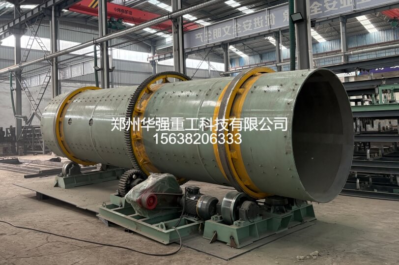 高成粒率！转鼓造粒机在有机肥生产线中的核心优势